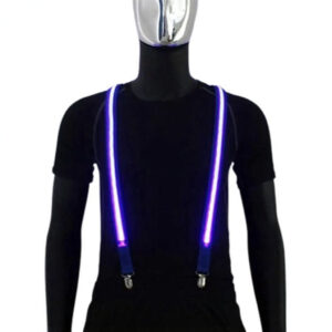 Bretels LED Paars Blauw