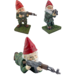 Bewakende tuinkabouters - set van 3