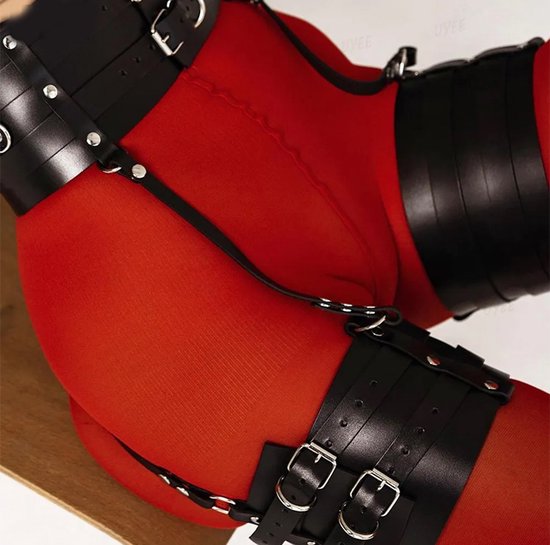 2-delige bondage set Heup en Bovenbenen - Afbeelding 3