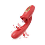 Multipla Orgasme Vibrator Pearl Red