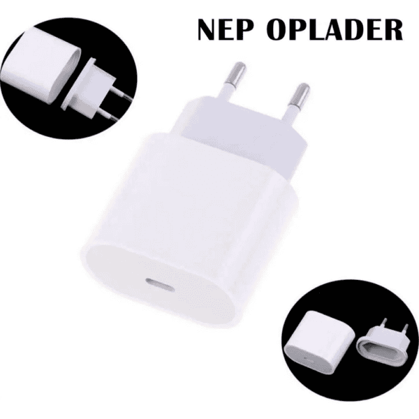 Nep telefoonlader met geheim opberg compartiment - Afbeelding 2