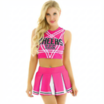 Roze Cheerleader Set