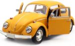Miniatuur Oldtimer Geel 1:32