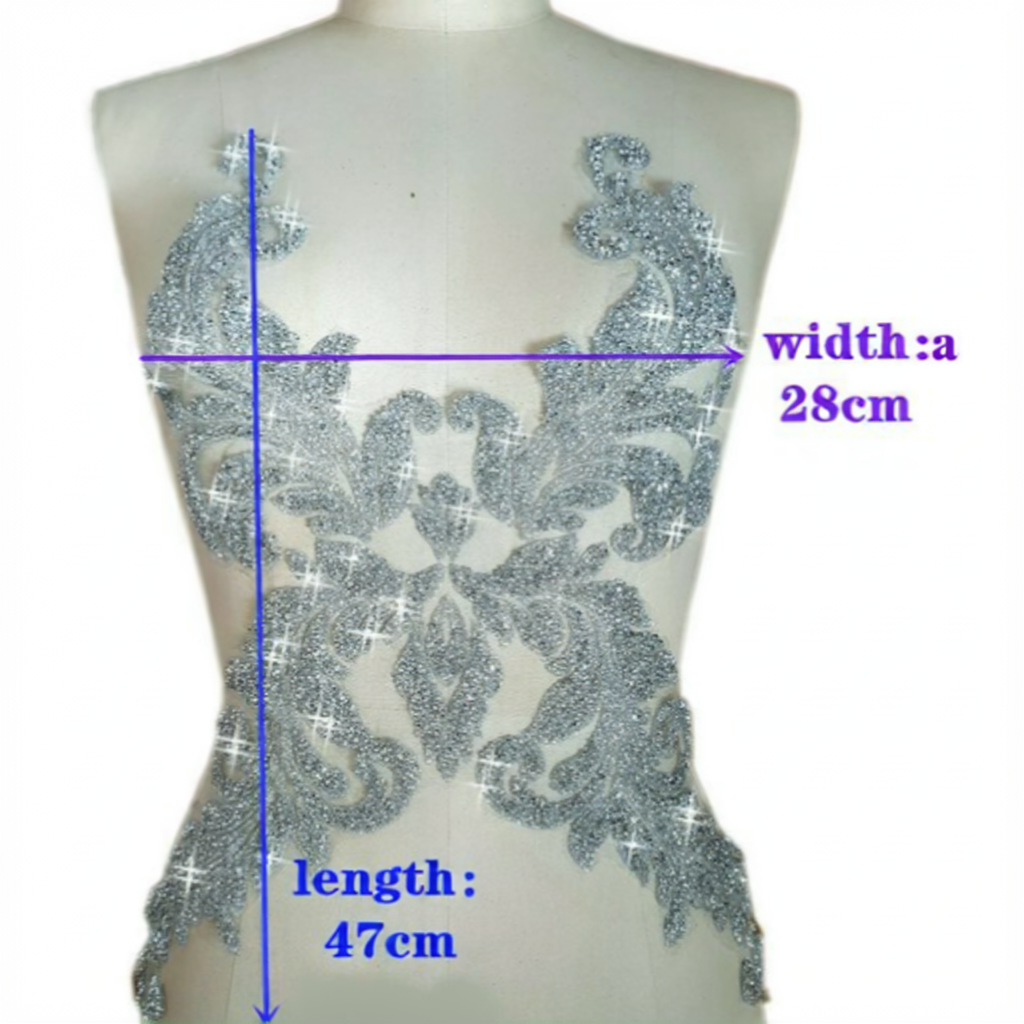 Briljantjes Shine Bodycover Dames - Afbeelding 3