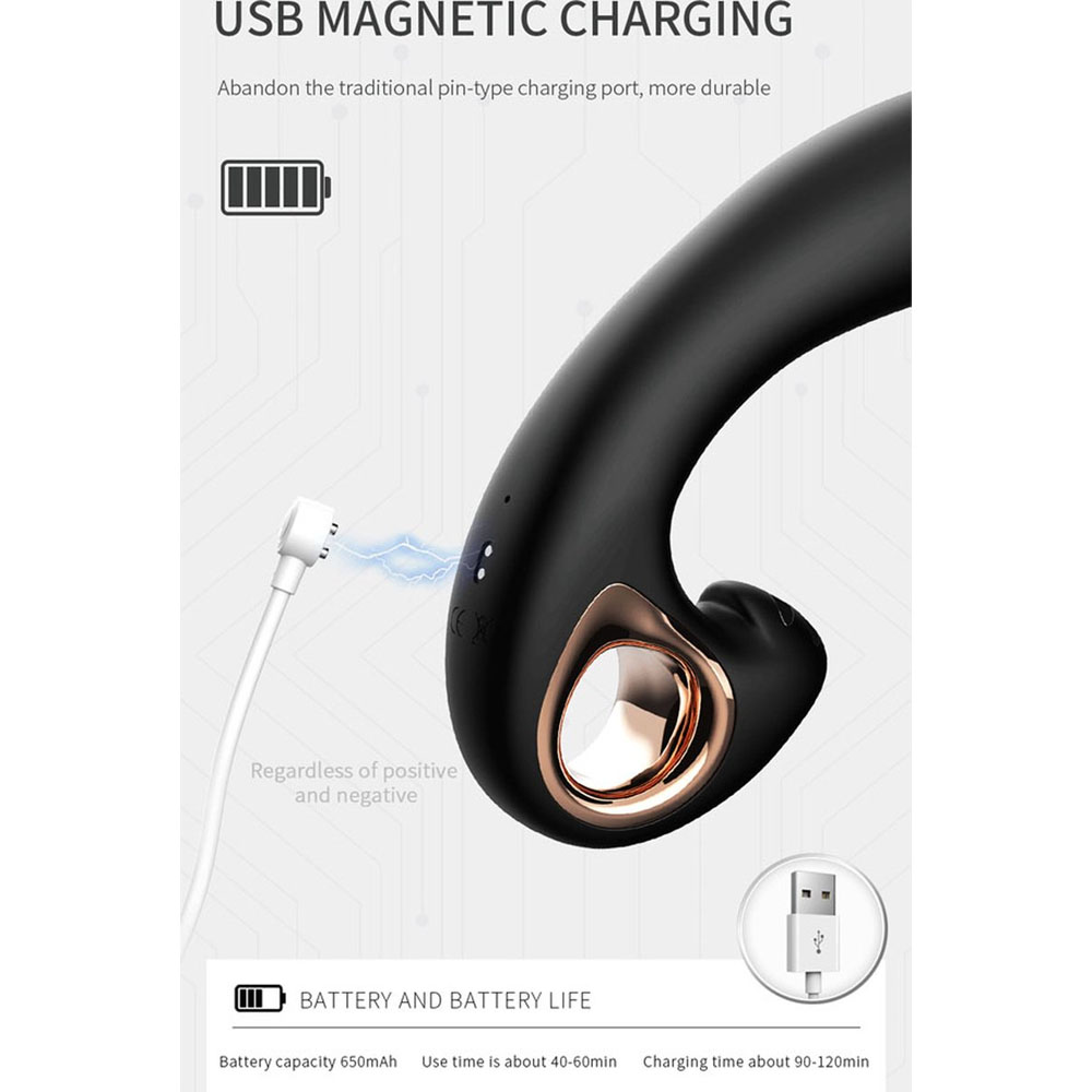 Opblaasbare Anale Verwarmde Vibrator met Electro Shock Functie - Afbeelding 5