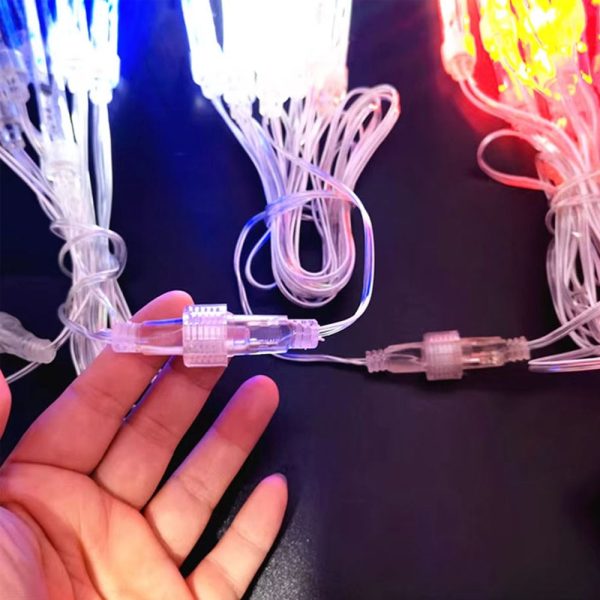 Meteorenregen LED 8 x 50 CM - Afbeelding 7