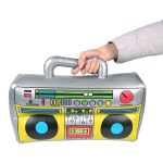 Opblaasbare Retro Boombox