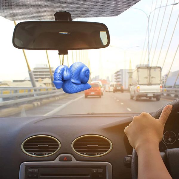 Penis slak sleutelhanger en spiegelhanger voor de auto - Afbeelding 2