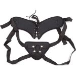 Verstelbare Strap-on Slip Zwart