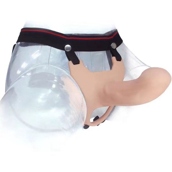 Holle Strap-On Dildo voor Mannen 17CM