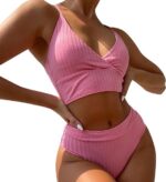 Hoge Taille Bikini Prestige - Roze