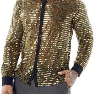 Blouse Goud Shine