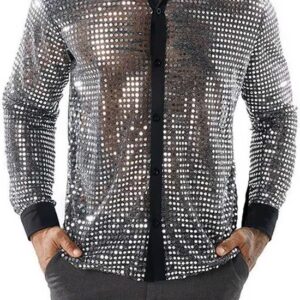 Blouse Zilver Shine