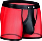 BDSM Boxershort met knoopjes voor open kruis