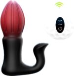 Buttplug met externa prostaat vibrator