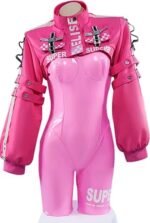 Luxe PU lederen cosplay set