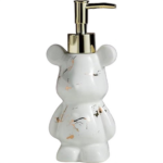 Luxe marmeren zeepdispenser - Wit