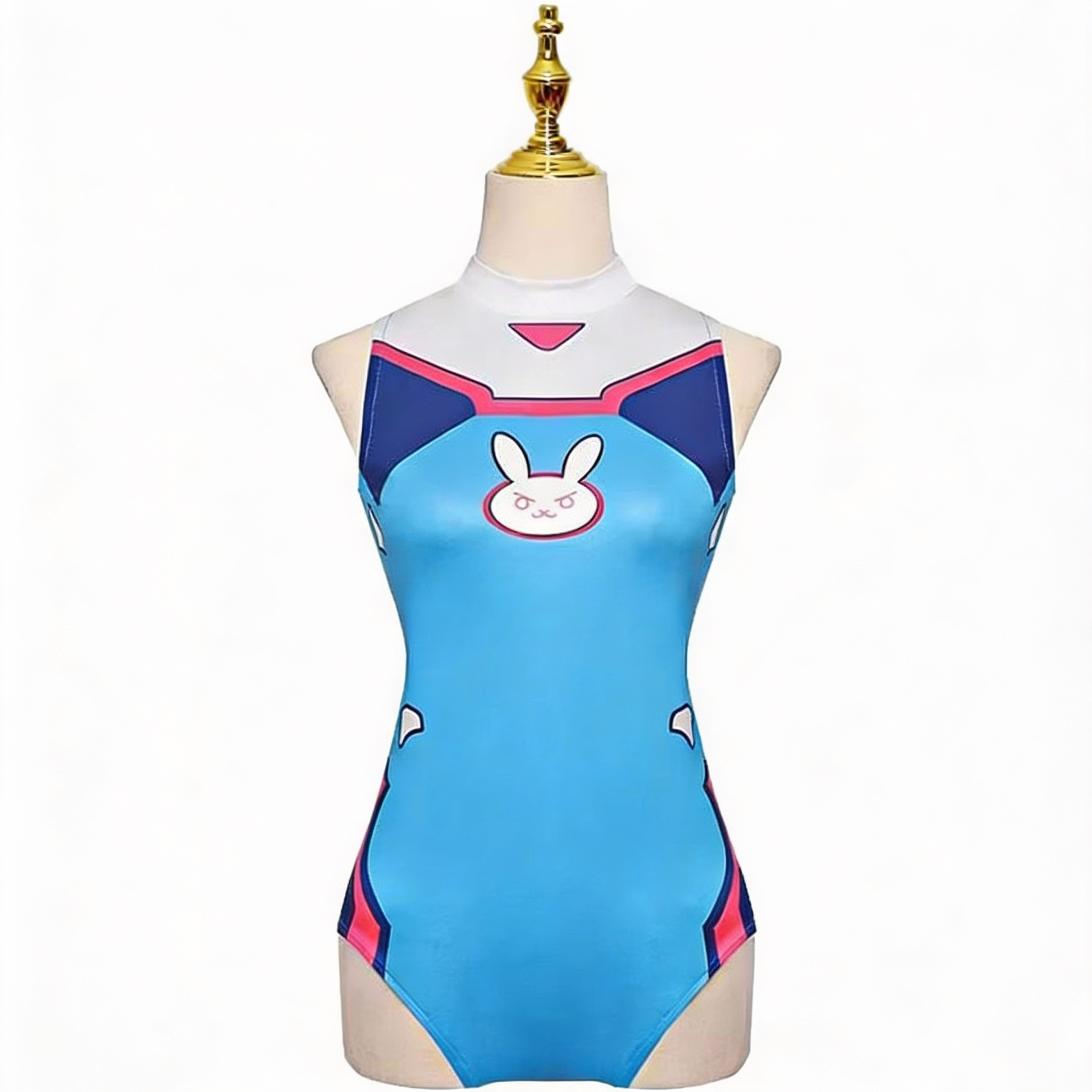 Anime Cosplay Bodysuit - Blauw