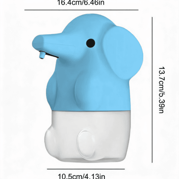 Automatische olifant zeepdispenser - Blauw - Afbeelding 3