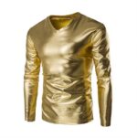 Glanzende trui - Goud