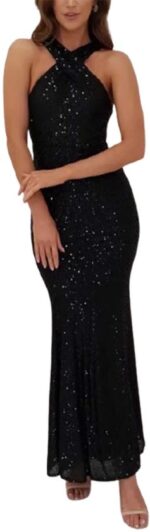 Glitter Jurk - Zwart