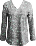 Glitter trui - Zilver