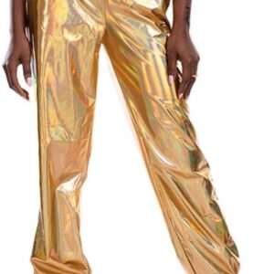 Glanzende Broek - Goud