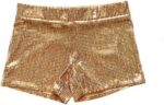 Gouden Pailletten Short