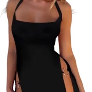 Sexy Halter Mini Jurk