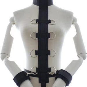 Bondage Harnas met Handboeien & Oogmasker