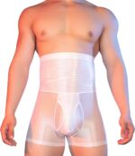 Herenslip met hoge taille en buikcorrectie - Wit