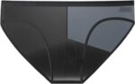 Transparante Heren Slip Zwart