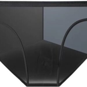 Transparante Heren Slip Zwart