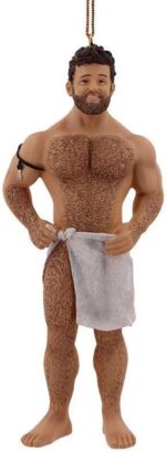 Grappige kerstbal ornament