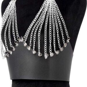 Erotische korset ketting beha