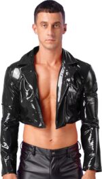 Stoere latex lakleer mini jack