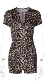 Sexy Luipaard Jumpsuit