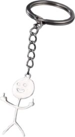 Middelvinger sleutelhanger