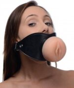 Verstelbare siliconen mond gag vagina