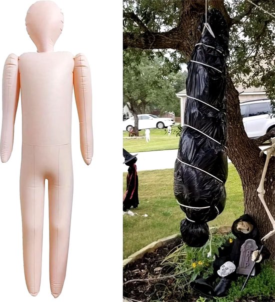 Grote opblaasbare pop