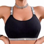 Designer Rib Top met Glitters