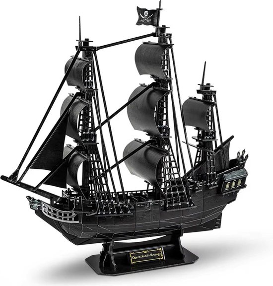 Mega puzzel Bouwpakket Piratenschip