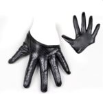 Sexy PU Lederen Handschoen - Zwart
