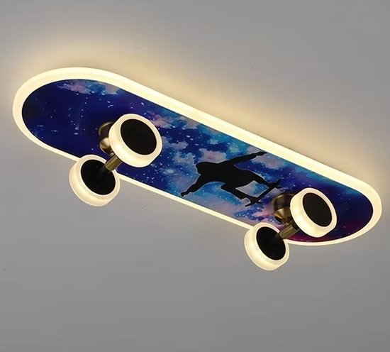 Skateboard Lamp
