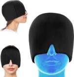 Slaapmasker tegen hoofdpijn en migraine - Zwart