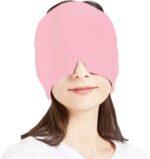 Slaapmasker tegen hoofdpijn en migraine - Roze