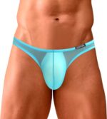 Heren Transparante Slip - Blauw
