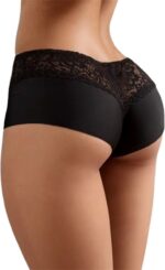 Sexy Dames Slip met Kant - Zwart
