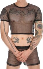 Transparante kleding set erotisch