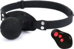 E-stim vibrerende mond gag